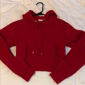 Cropped hoodie